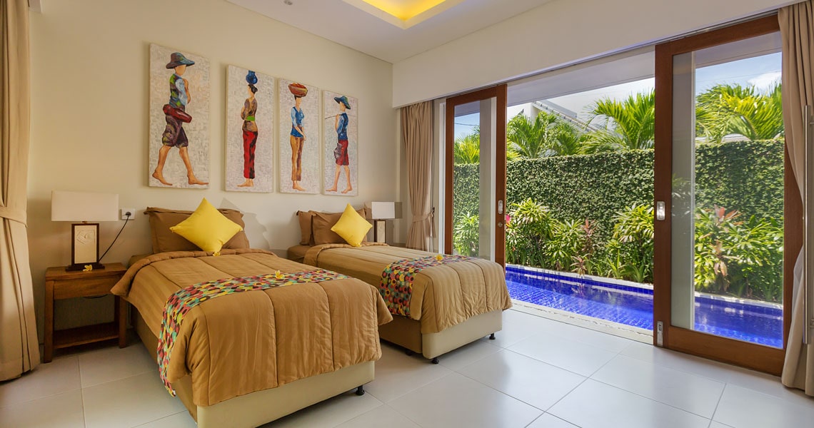 Bedroom Canggu Villa Bali